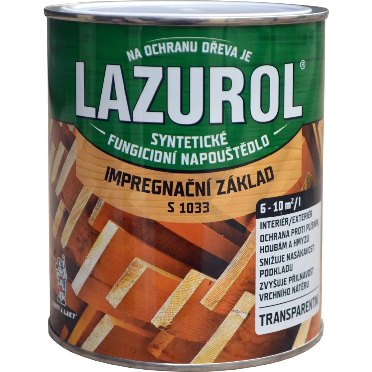 E-shop LAZUROL Impregnačný základ S1033 číry 750 ml