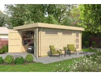 Weka Garáž pre jedno auto 441 prírodná, 422,7 x 600 x 234 cm FSC®