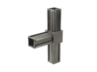 XD spojka rúr tvarovka T na priemer 20 mm čierna