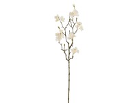 Mica Umelá kvetina čerešňový kvet krémový 69 cm