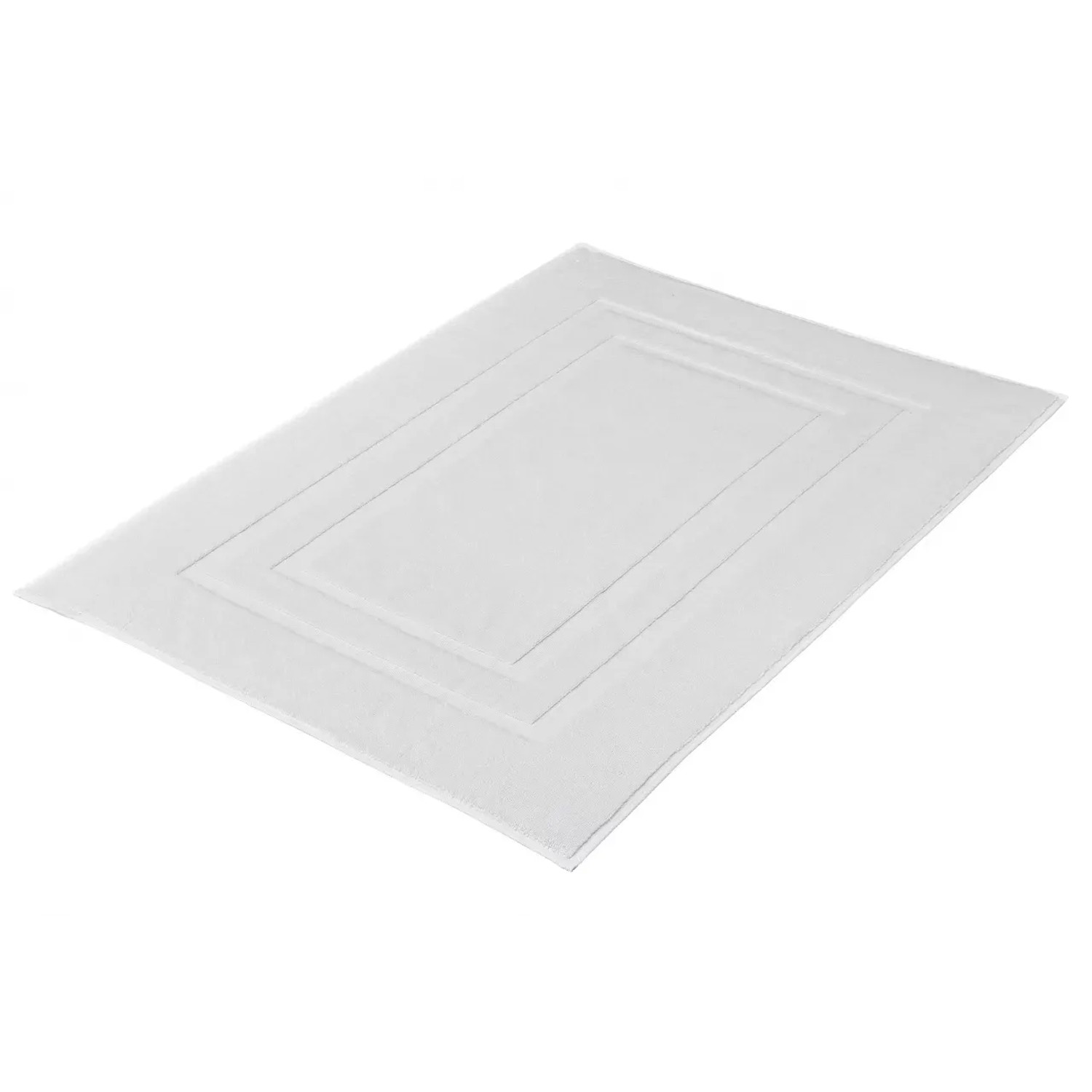 E-shop Kleine Wolke Kúpeľňová predložka Plaza snehovo biela, 60 x 80 cm