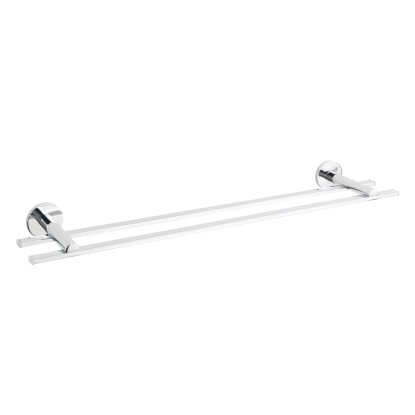 Wenko Držiak na uteráky Duo Isera UV-Loc, lesklá strieborná, 60 cm