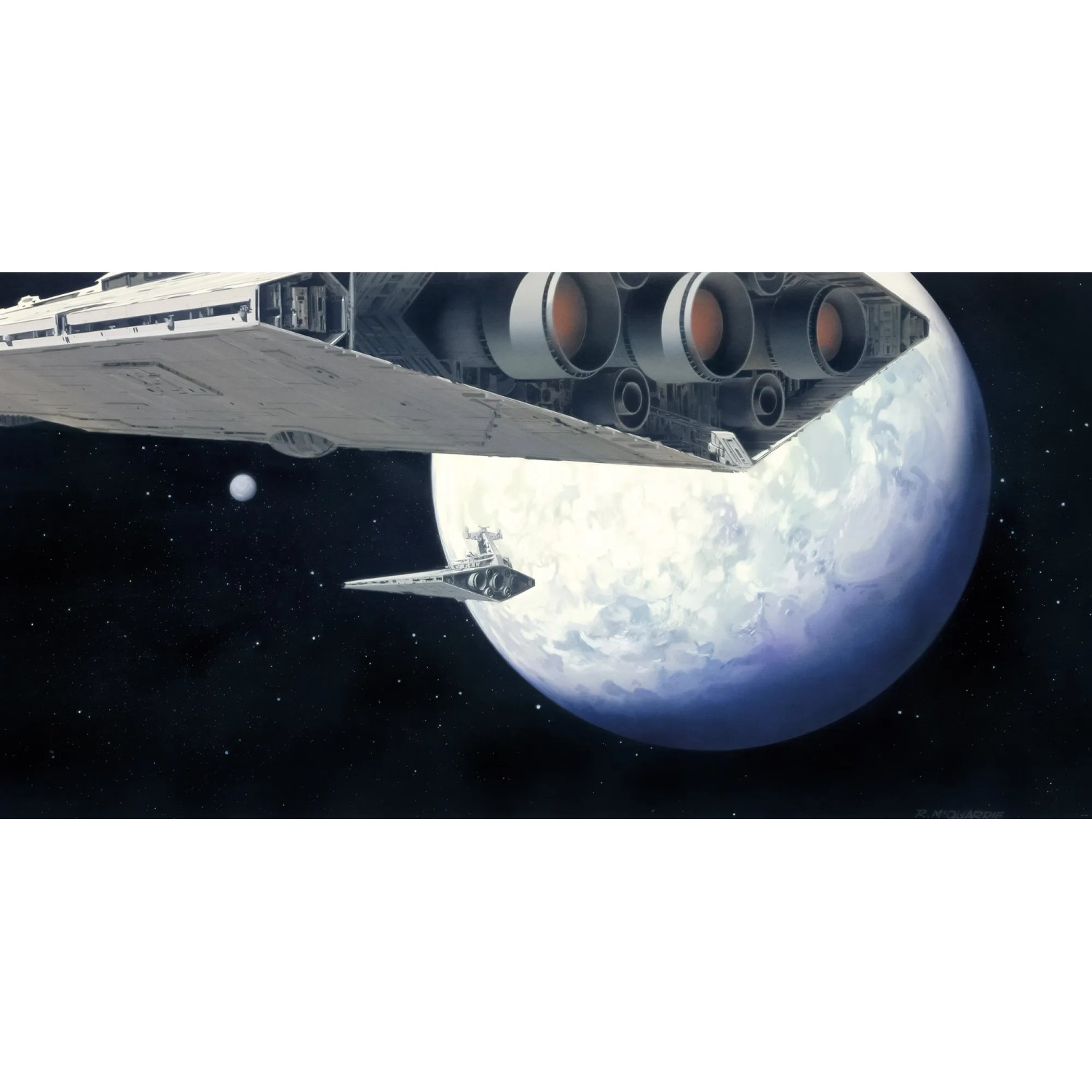 E-shop Komar Vliesová fototapeta Star Wars Classic RMQ Stardestroyer 500 x 250 cm