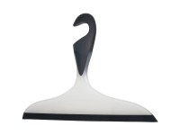 Wenko Kúpeľňová stierka Loano, biela/čierna, 23 x 17 x 2,5 cm