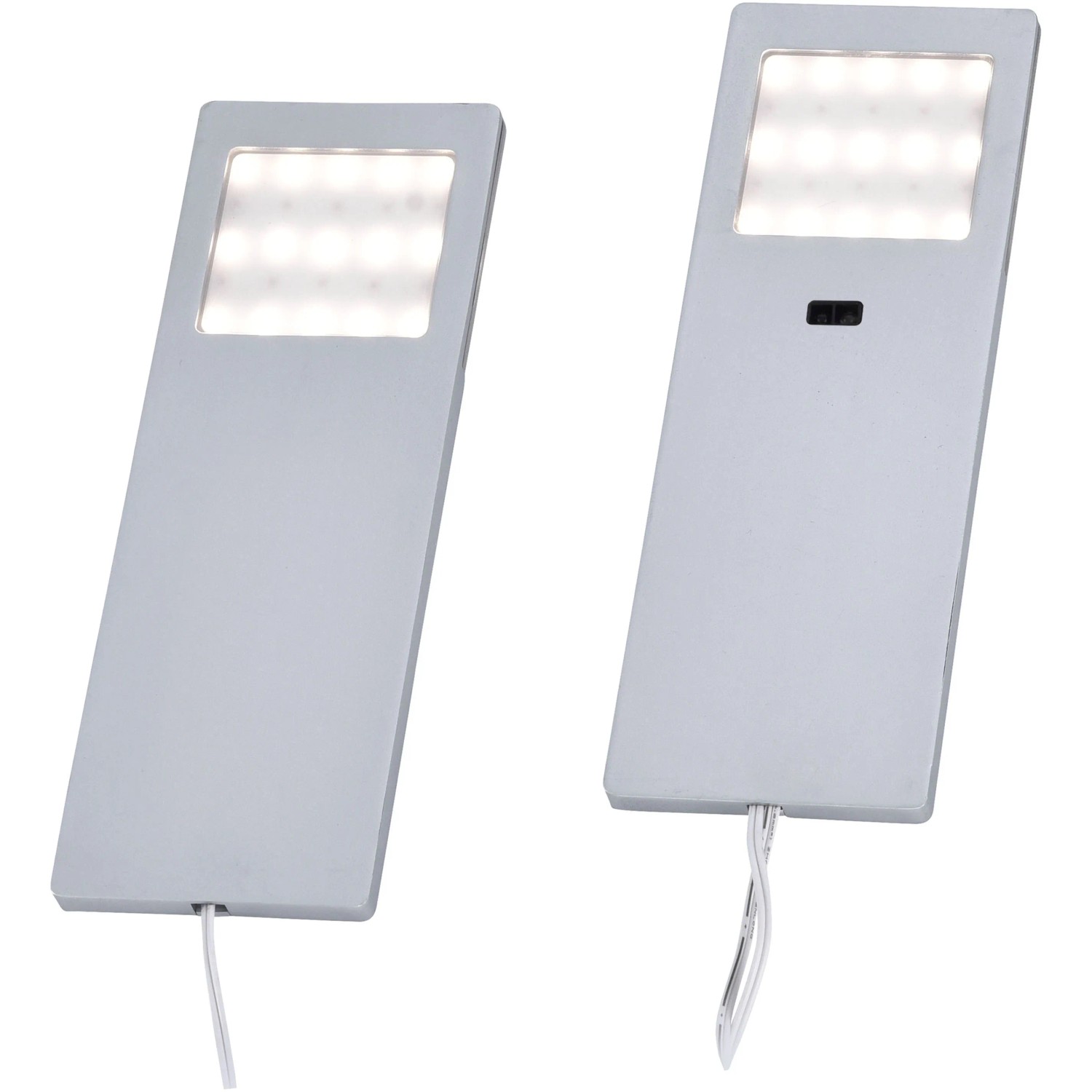 E-shop Paul Neuhaus Podhľadové LED svietidlá Helena, 4W, 480lm, 0,7 x 6,6 x 19 cm, 2 ks