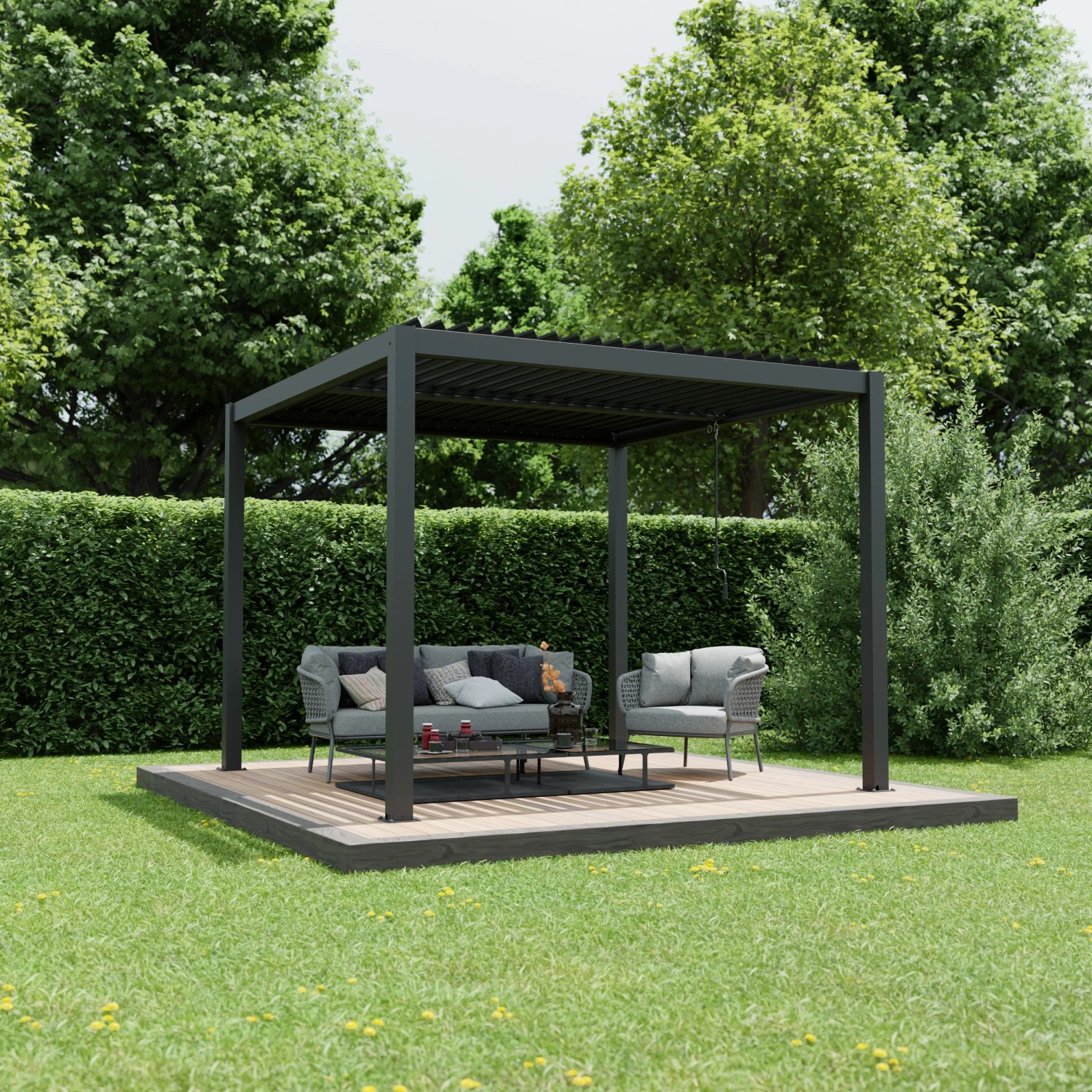 Spannende Pergola Holz Obi Ebenbild