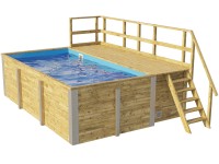 Weka Nadzemný bazén 595 modrý, 500 x 315 x 203 cm