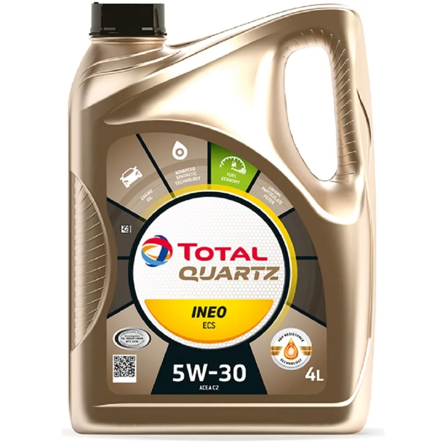 E-shop Total Quartz Motorový olej INEO ECS 5W-30, 4 l