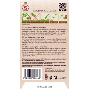 GardenSeed Premium Semienka Kavyľ chvostíkový - Pony Tails