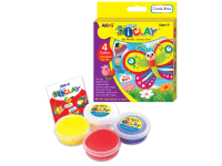 I-Clay Modelovacia hmota, 4 farby v téglikoch po 18 g