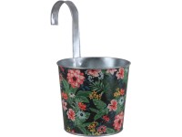 A.H.G. Zinkový kvetináč na balkón Jungle, pr. 15 x 27 cm