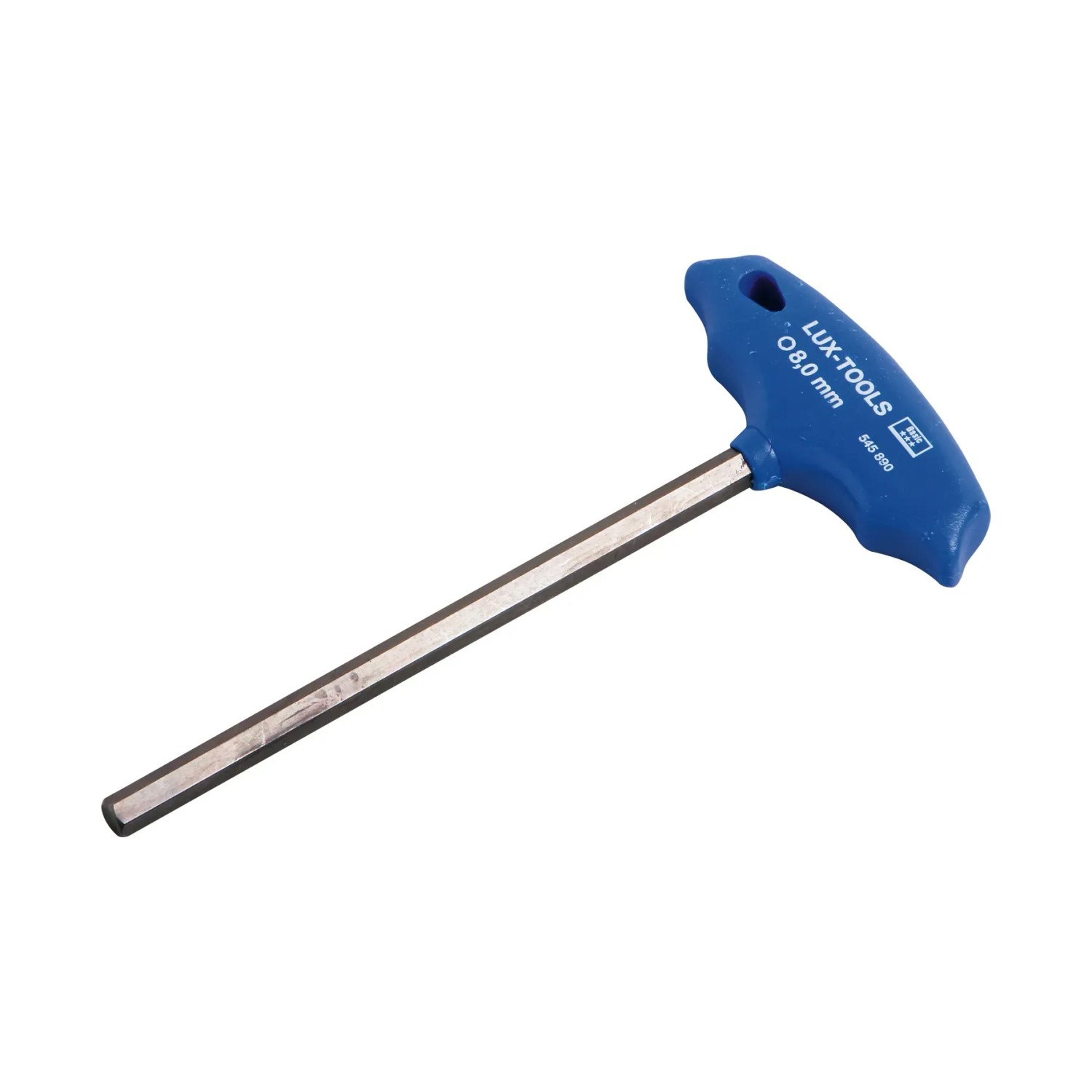 E-shop LUX-TOOLS Kľúč na vnútorný šesťhran s T-rukoväťou 8 mm x 150 mm Classic