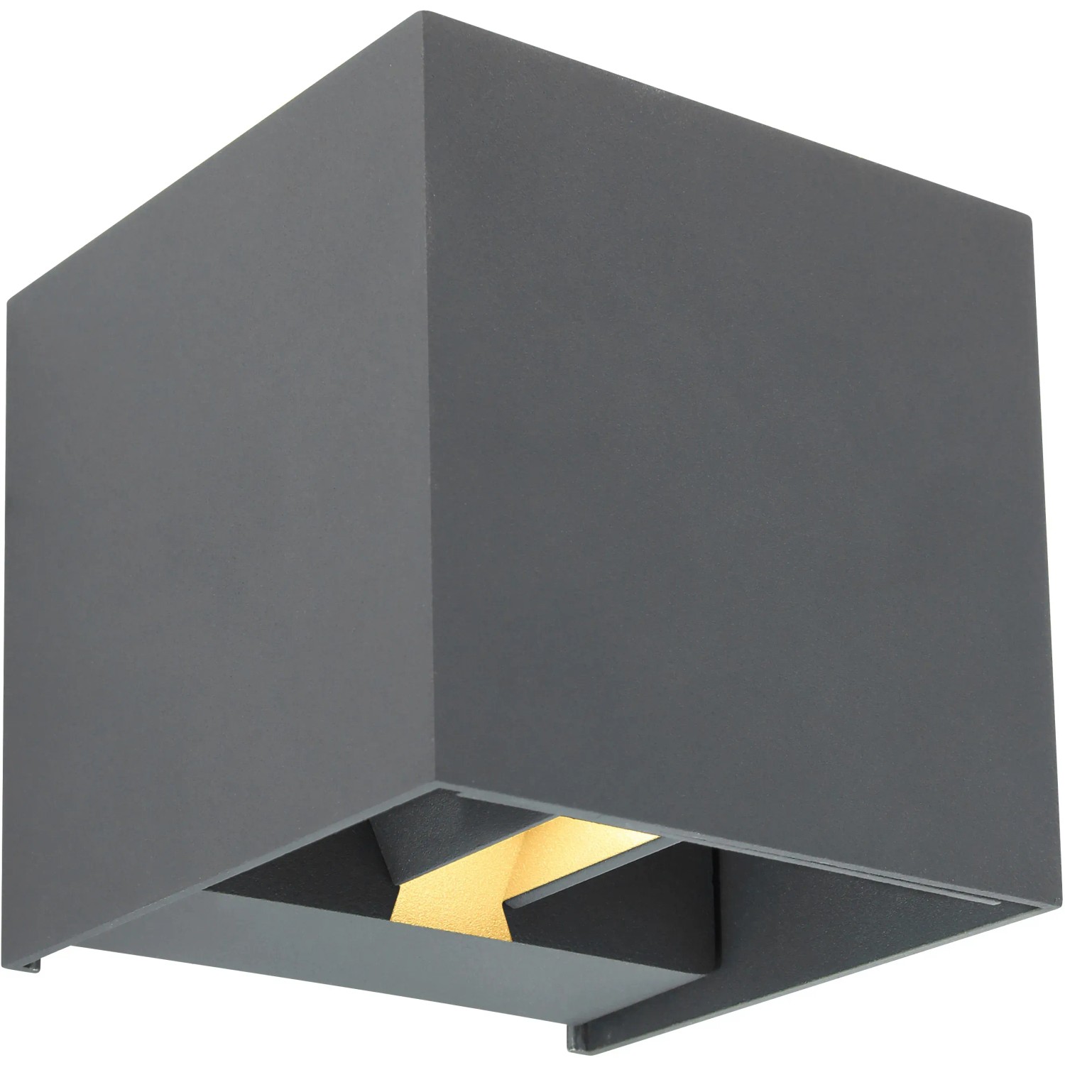 GLOBO LED vonkajšie svietidlo VERONIKA sivá 3W, 290lm, 3000 K, 100 x 100 x 100mm