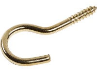 Hák so závitom priemer 2 mm x 20 mm pomosadzený, 7 ks Hák so závitom priemer 2 mm x 20 mm pomosadzený, 7 ks