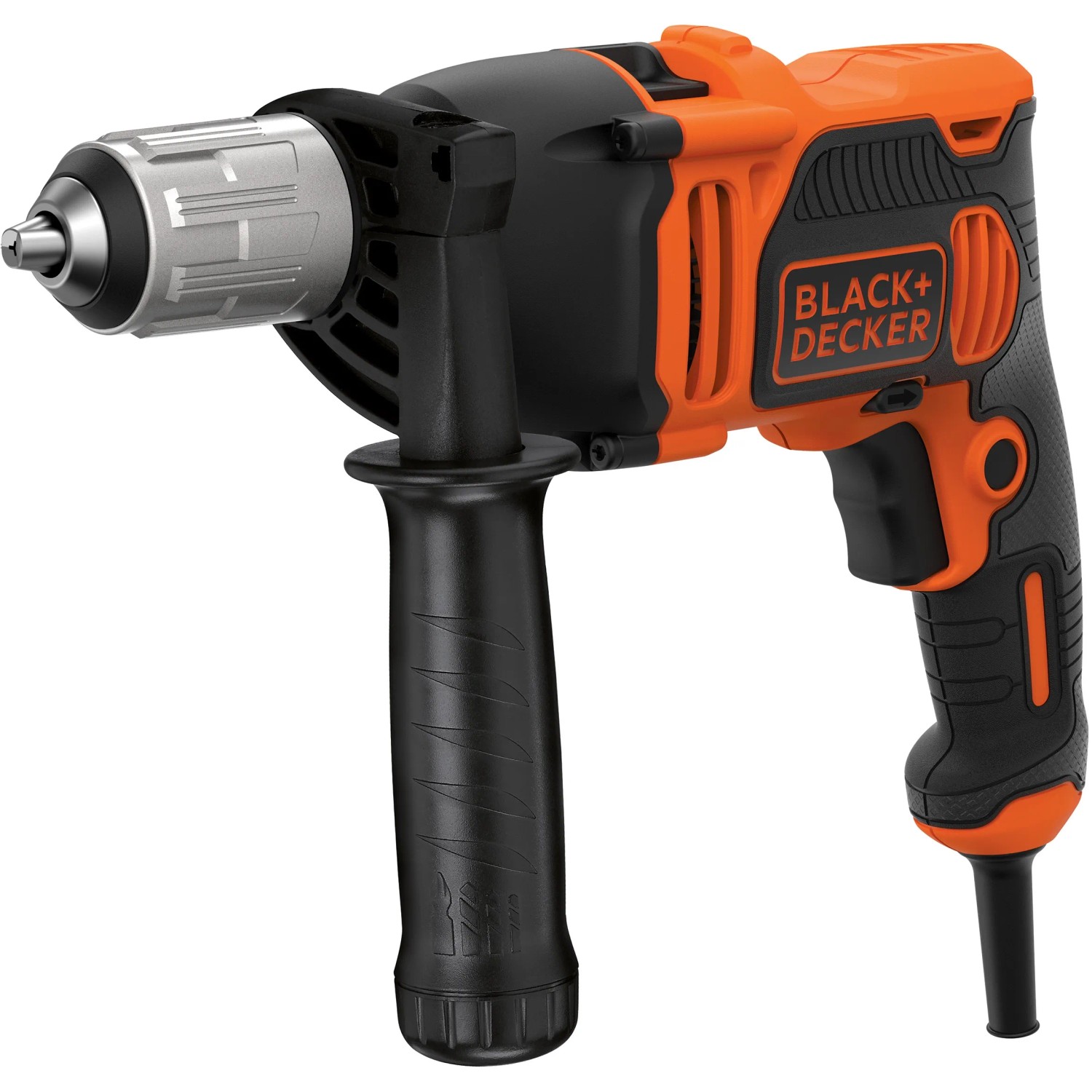 E-shop Black+Decker Príklepová vŕtačka 1stupňová BEH850K-QS, 850W vr. kufríka