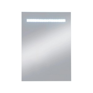 Obdĺžnikové zrkadlo s LED osvetlením Crystal-Form E-Light Two, 40x60 cm.