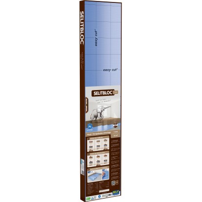Selit Izolácia kročajového hluku SELITBLOC 1,2 x 12,5 m, hr. 1 mm, 15 m2