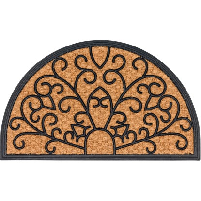 Astra Rohožka Coco Deluxe Light 45 cm x 75 cm reliéf polkruhová