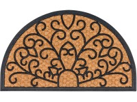 Astra Rohožka Coco Deluxe Light 45 cm x 75 cm reliéf polkruhová Astra Rohožka Coco Deluxe Light 45 cm x 75 cm reliéf polkruhová