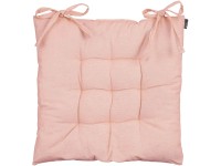 In the Mood Podsedák s látkovými šnúrkami Paddy, ružová, 46 x 46 x 7 cm
