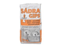 Sadra sivá stavebná 20 kg