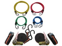 LUX Súprava upínacích popruhov, 12dielna