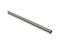 GARDINIA Záclonová tyč Chicago s vnút. drážkou vzhľad ušl.ocele pr. 20mm x 120cm