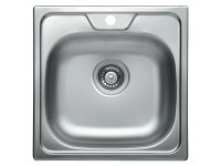 Alveus Nerezový drez Allux 70, 48 x 48 cm Alveus Nerezový drez Allux 70, 48 x 48 cm