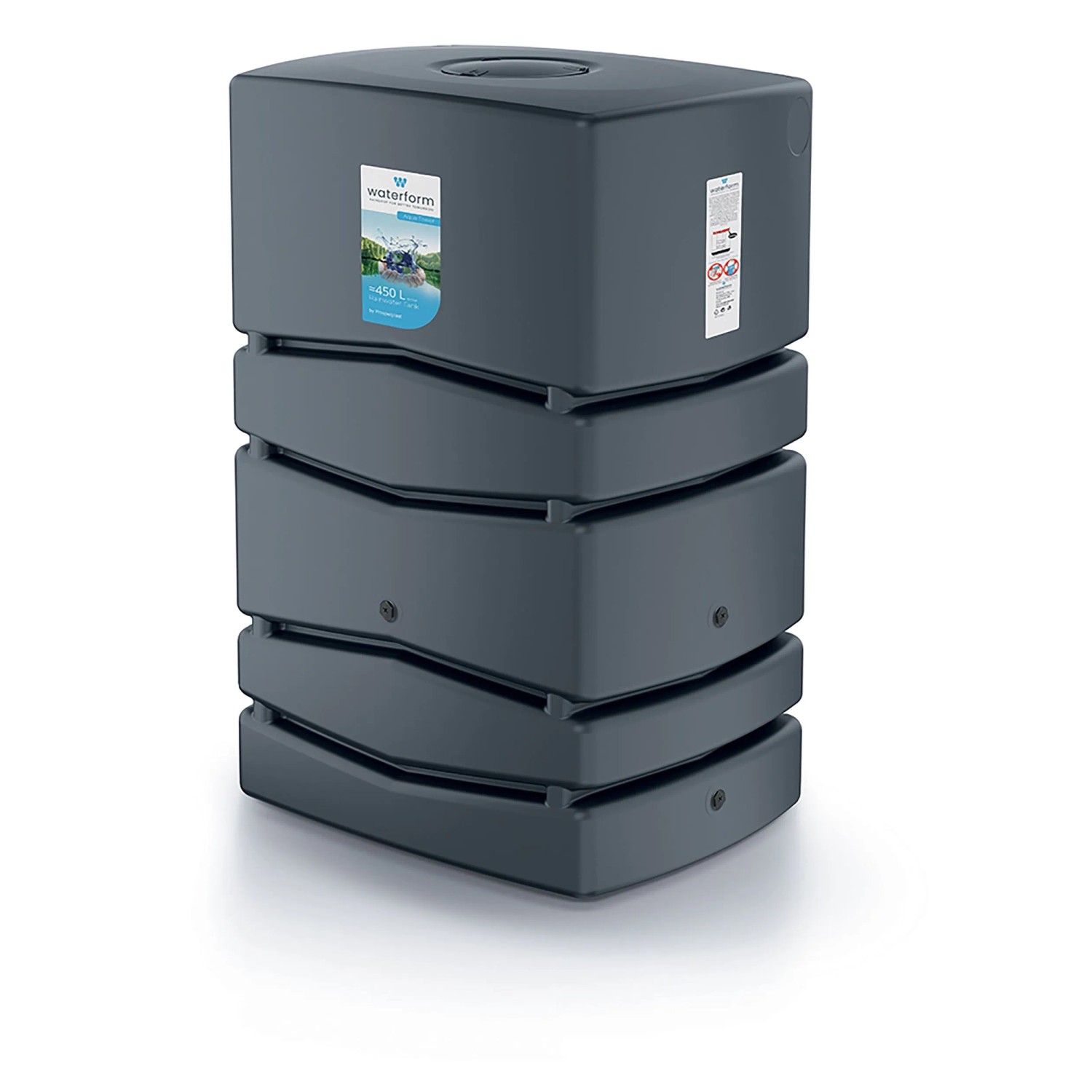 E-shop Waterform Sud na dažďovú vodu Aqua Tower antracitový 450 l