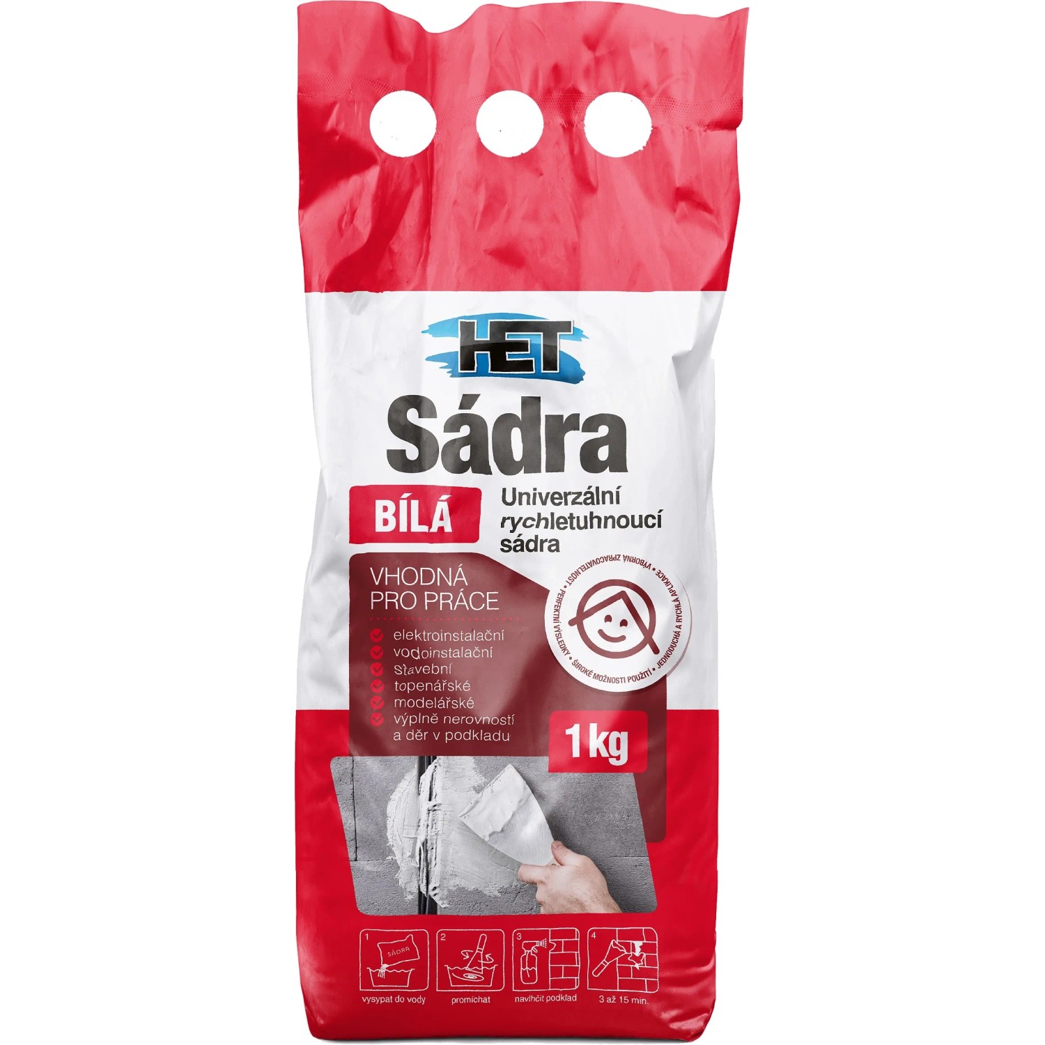 E-shop HET Sadra biela 1 kg
