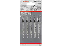 Bosch Pílový plátok do priamočiarej píly T 101 AOF Speed for Hard Wood, 5 ks