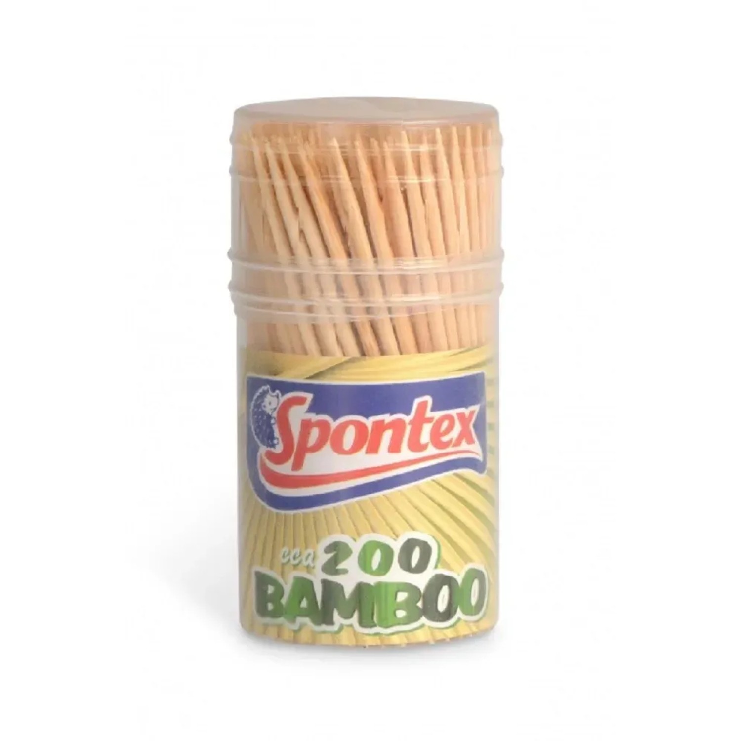 E-shop Spontex Špáradlá bambusové v dóze, 200 ks