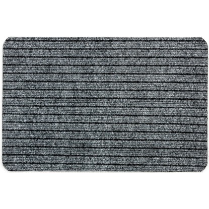 ASTRA Kolekcia rohožka so širokou ripsovou štruktúrou 50 cm x 80 cm sivá