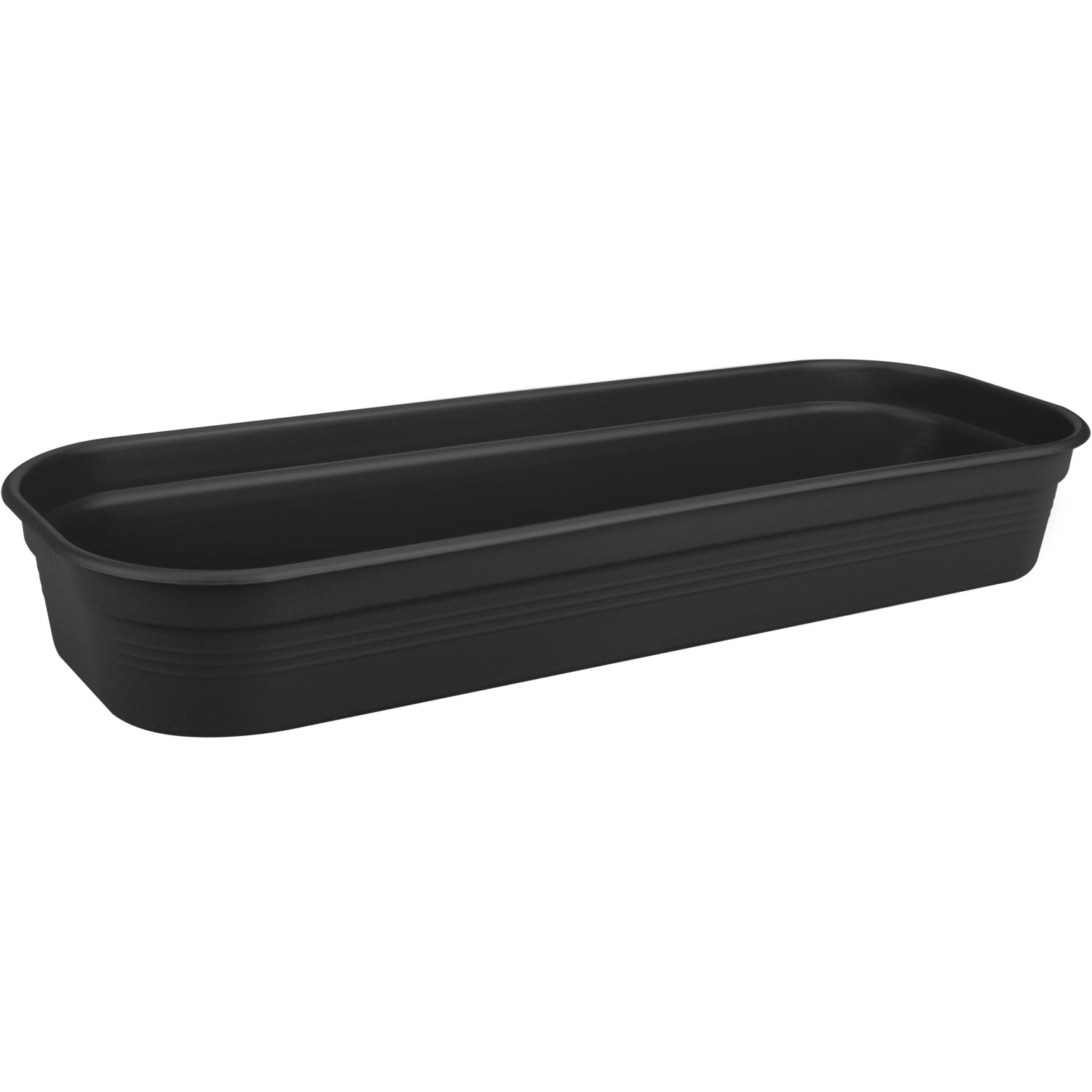 E-shop elho Výsadbová miska Green Basics L čierne 51 x 8 x 20 cm
