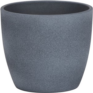 Scheurich kvetináč 920, Ø 16 cm, Dark Stone, keramický, pre interiér.