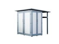 Weka Záhradná skriňa Garten Q Multi, sivá, 217 x 224 x 224 cm Weka Záhradná skriňa Garten Q Multi, sivá, 217 x 224 x 224 cm