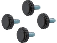 Kryty nôh pre balkónovú súpravu Kelvington 15 mm x priemer 20 mm, 6 ks