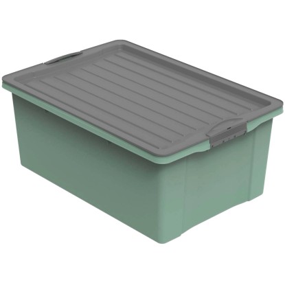 Rotho Stohovateľný box Compact A3 zelený, 38 l