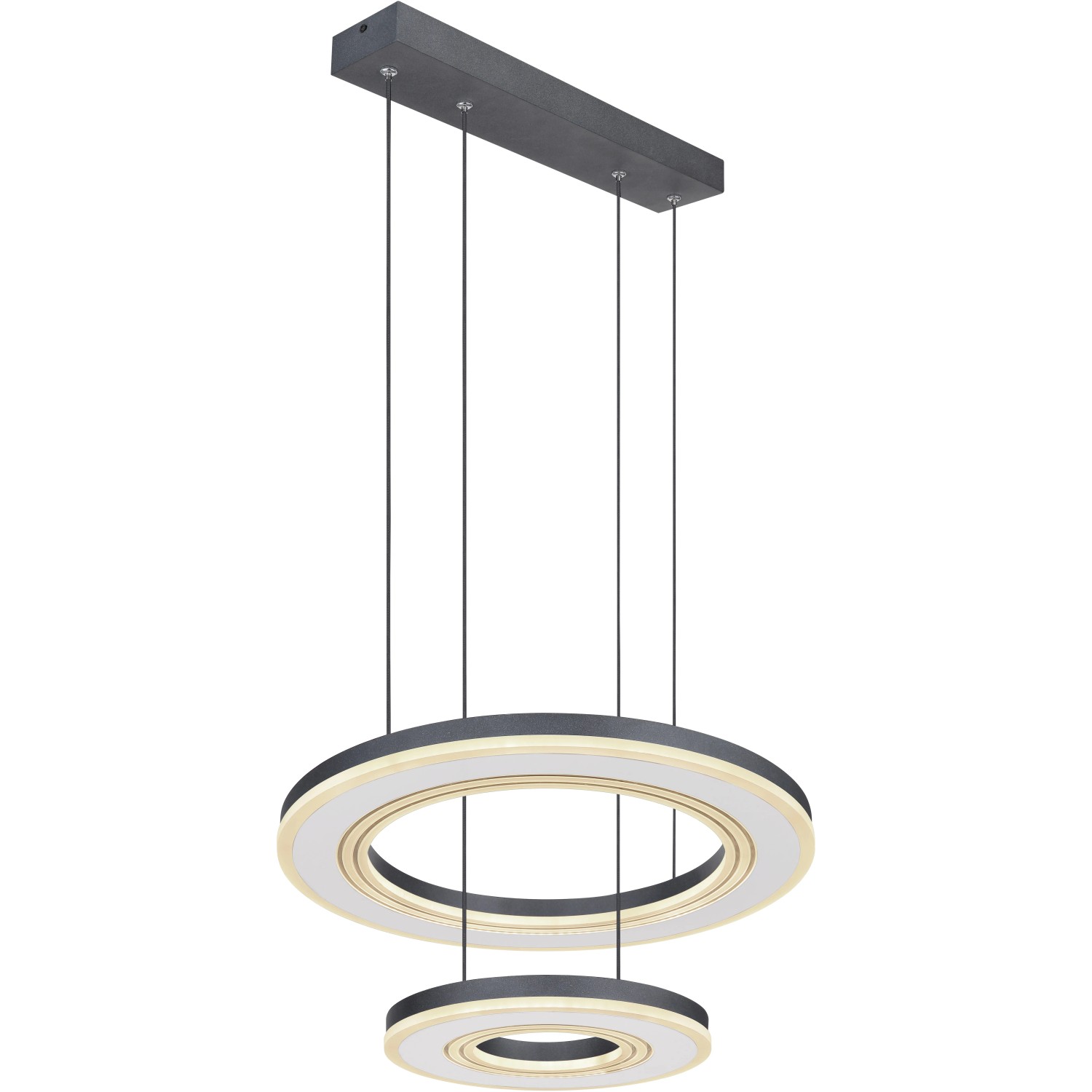 E-shop GLOBO LED závesné svietidlo BLASIUS 50 W, 6250 lm, 2700-6500 K, pr.500 x 1200 mm