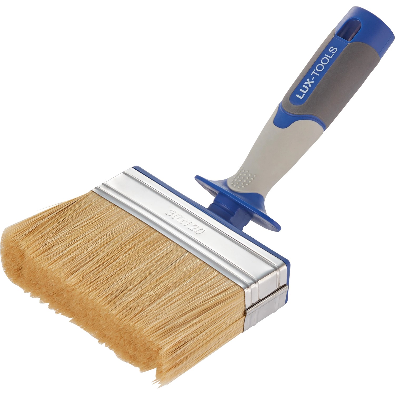 E-shop LUX-TOOLS PRO Zahnutá pološtetka na vodou ried.farby 3K, 120 x 30 mm