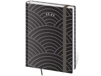 Helma 365 Diár týždenný B6 Vario 2026, Round s gumičkou