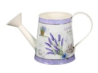 Konvička LAVENDER DE PROVENCE plechová 11x24x12cm