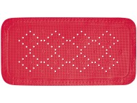 Spirella Podložka do vane Alaska 71 cm x 36 cm červená Spirella Podložka do vane Alaska 71 cm x 36 cm červená