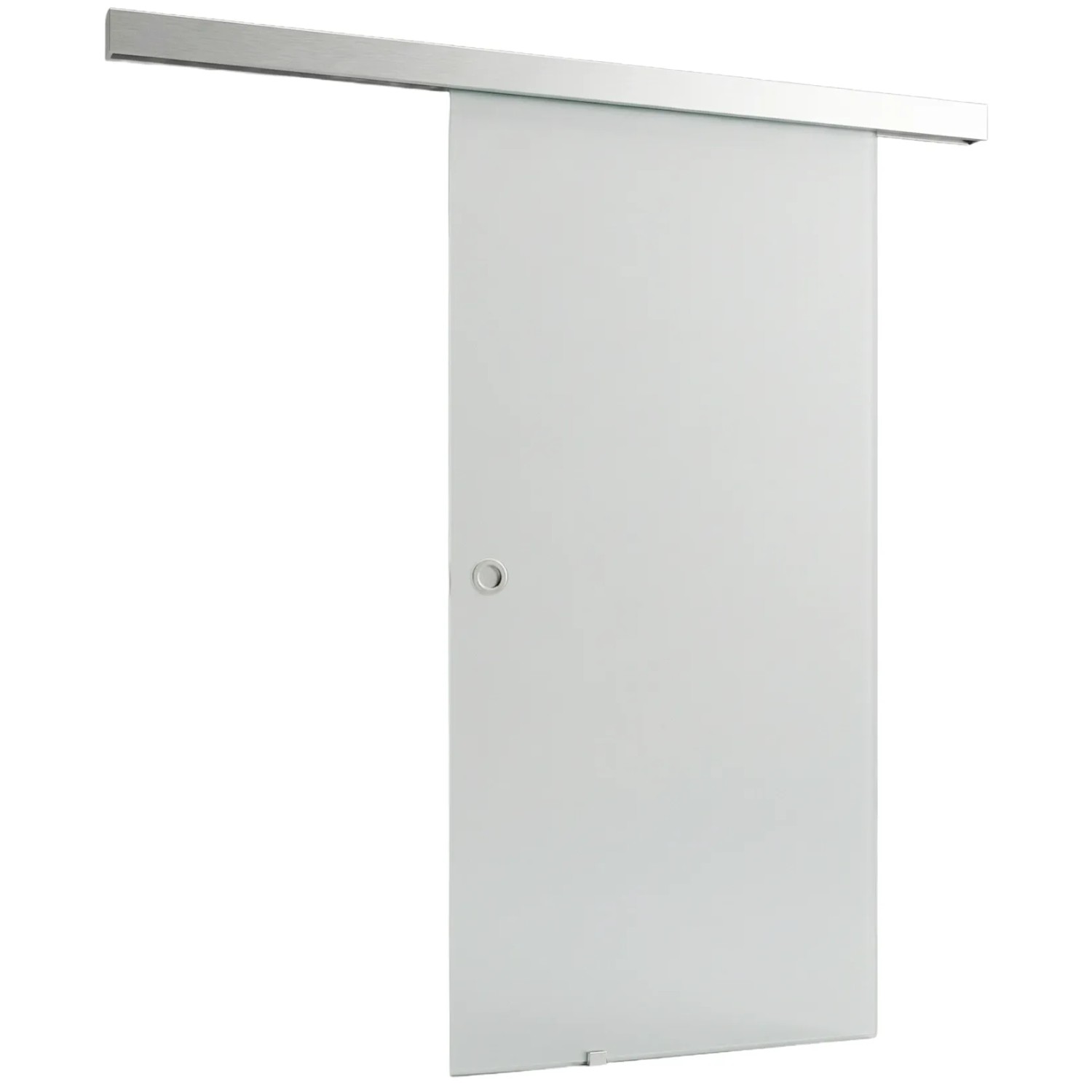 E-shop Doorlegro Posuvné dvere EasySlide 65 - set, satin/strieborná, 205 x 90 cm