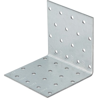 Spojovací uholník pozinkovaný 80 mm x 80 mm x 80 mm