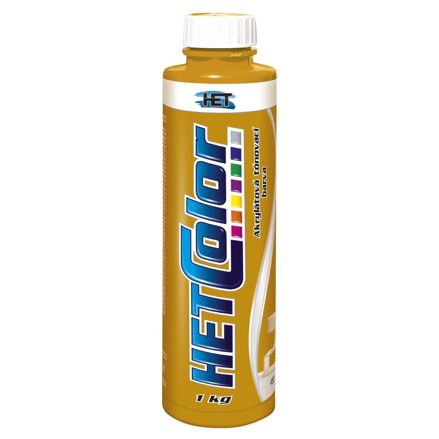 E-shop HETCOLOR Akrylátová tónovacia farba okrová 1 kg