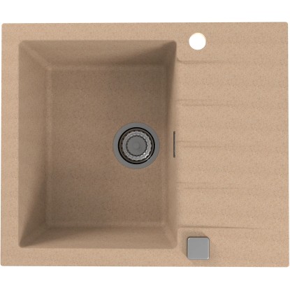 Alveus Granitový drez Cadit 10, béžová, 59 x 50 cm