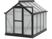 Vitavia Mini skleník Merlin HKP 4 mm, čierny, 87 x 111 x 91 cm