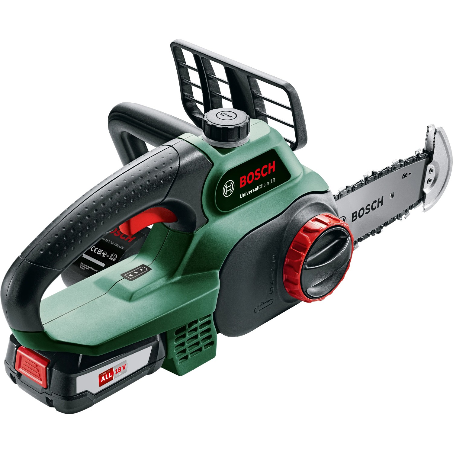 E-shop Bosch Aku reťazová píla UniversalChain 18 vr. 1 x aku 2.5 Ah a nabíjačky