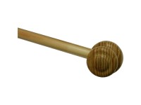 Gardinia Vitrážová tyč Montana s pr. 11 mm, borovica-natur 120 cm